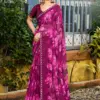 Kashvi Flowers Vol 1 Georgette with Work Saree Collection