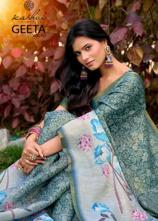Kashvi Geeta Vol 3 Simar Silk Casual Wear Saree Collection