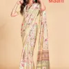 Kashvi Maahi Linen with Sequence Border Saree Collection