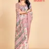 Kashvi Maahi Linen with Sequence Border Saree Collection