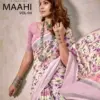 Kashvi Maahi Vol 4 Linen with Sequence Border Saree Collection