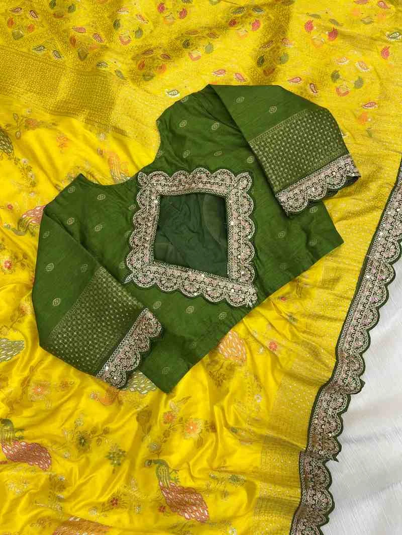 Kc 206 Pure Dola Silk Embroidered Saree Collection