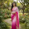 Kc 39 Georgette Sequence Party Wear Saree Collection