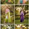 Kc 39 Georgette Sequence Party Wear Saree Collection