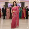 Kc 75 Space Silk Sequence Handworked Designer Saree Collection