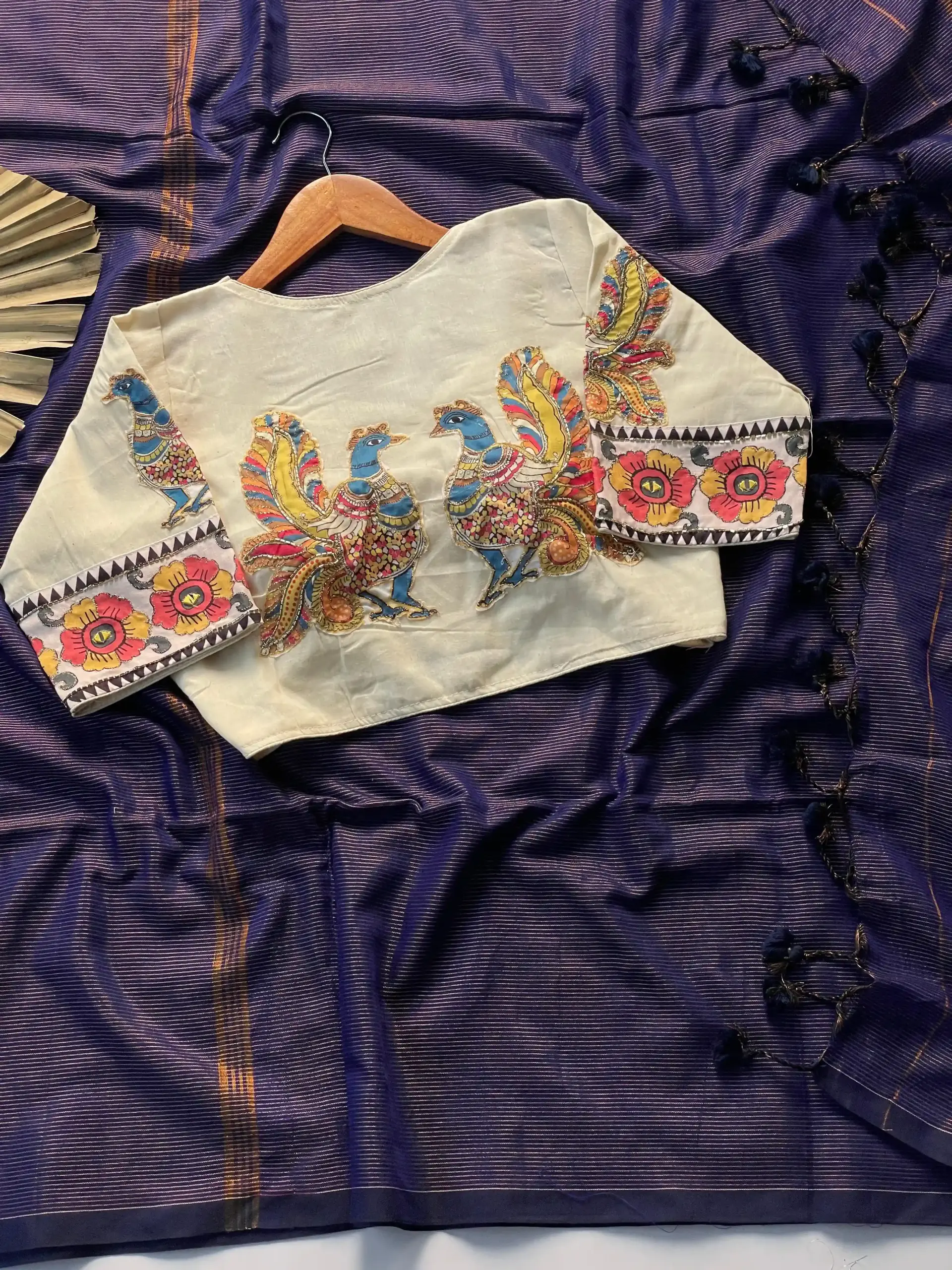 Khadi Vol 3 Khadi Cotton Jari Lining Saree and Blouse Apllic Work Collection