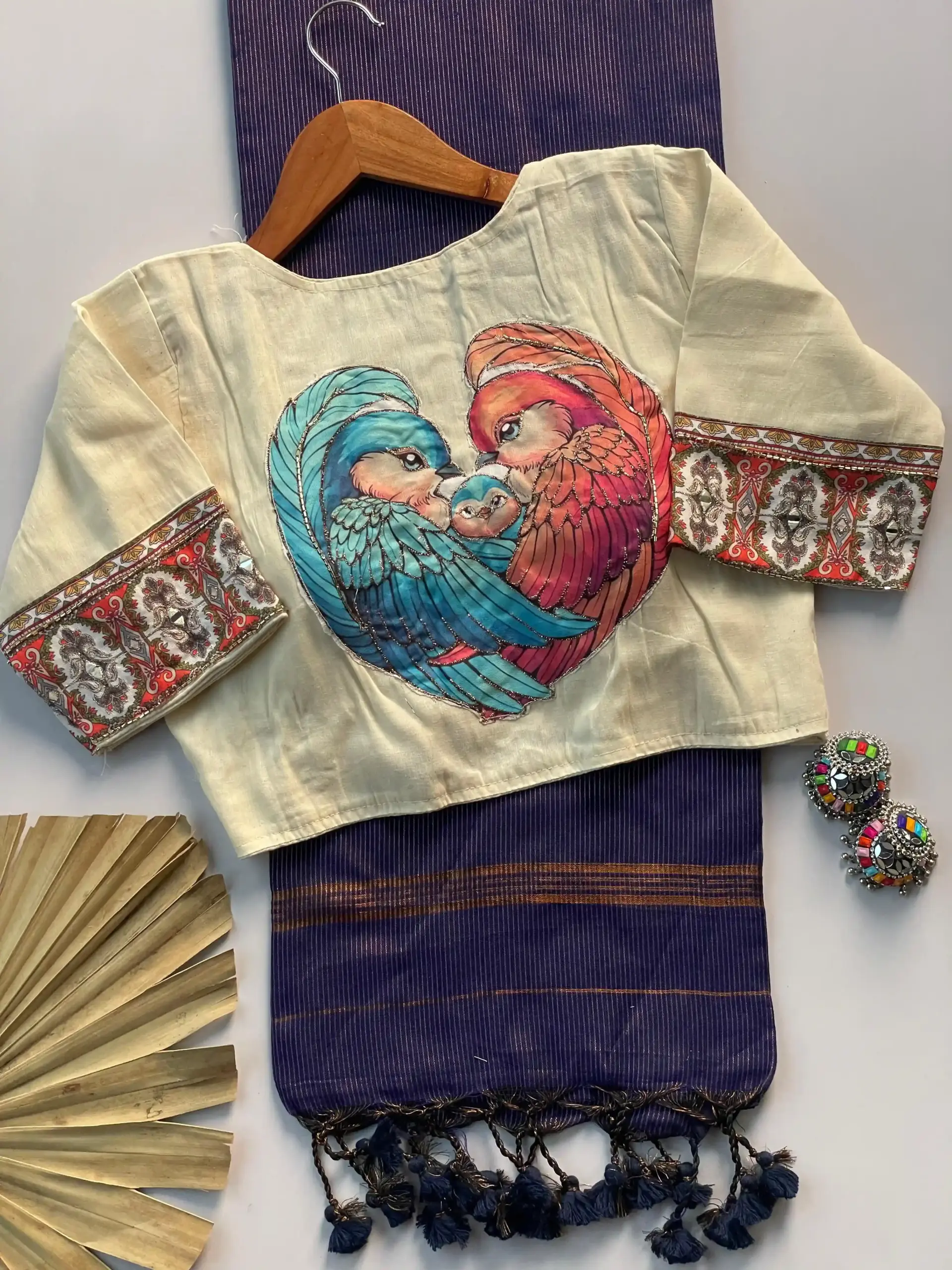 Khadi Vol 3 Khadi Cotton Jari Lining Saree and Blouse Apllic Work Collection