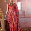 Kreshva Patola Luxury Silk Printed Traditional Wear Saree Collection