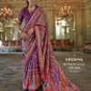 Kreshva Rani Mahal Silk Printed Glory Finish Saree Collection