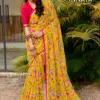 Lt Innayat 101 to 108 Chiffon Casual Wear Saree Collection