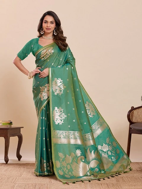 Maahi 215 Paithani Silk Zari Weaving Saree Collection