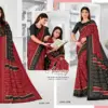 Malgudi Silk Vol 27 Cracle Silk Printed Uniform Saree Collection