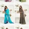 Meera 325 Linen Printed Ready to Wear Fancy Saree Collection