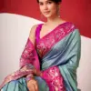 Rajpath Sindhu Ghat Zari Weaving Satin Silk Saree Collection