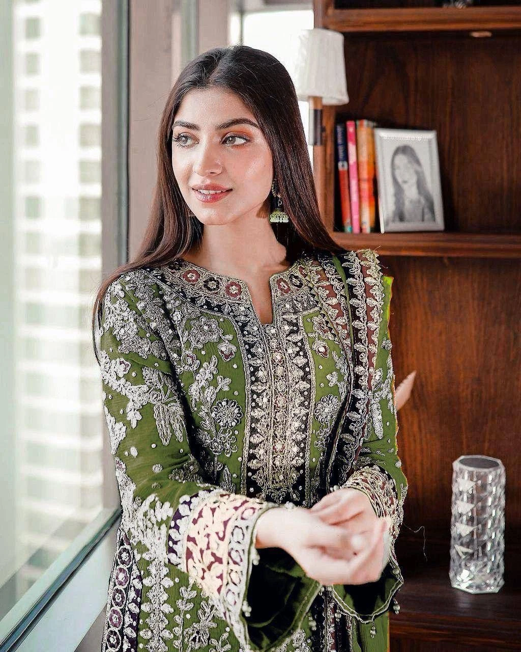 Rama Export Code-1197-C Heavy Georgette Wholesale Readymade Pakistani Suit Collection