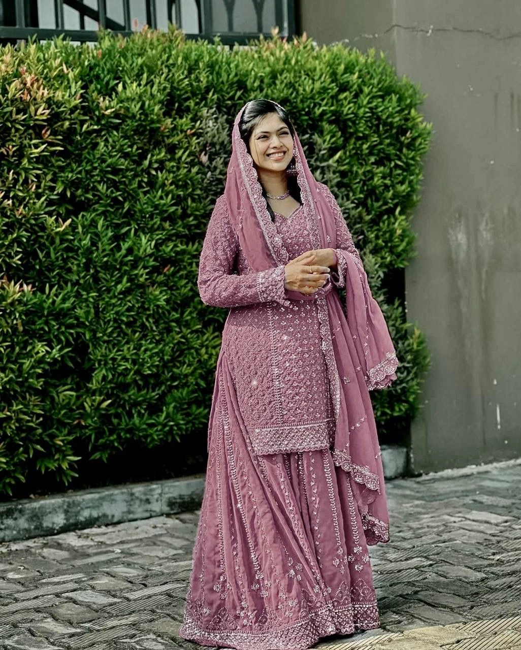 Rama Export Code- 1361-H Heavy Georgette Wholesale Readymade Pakistani Suit Collection