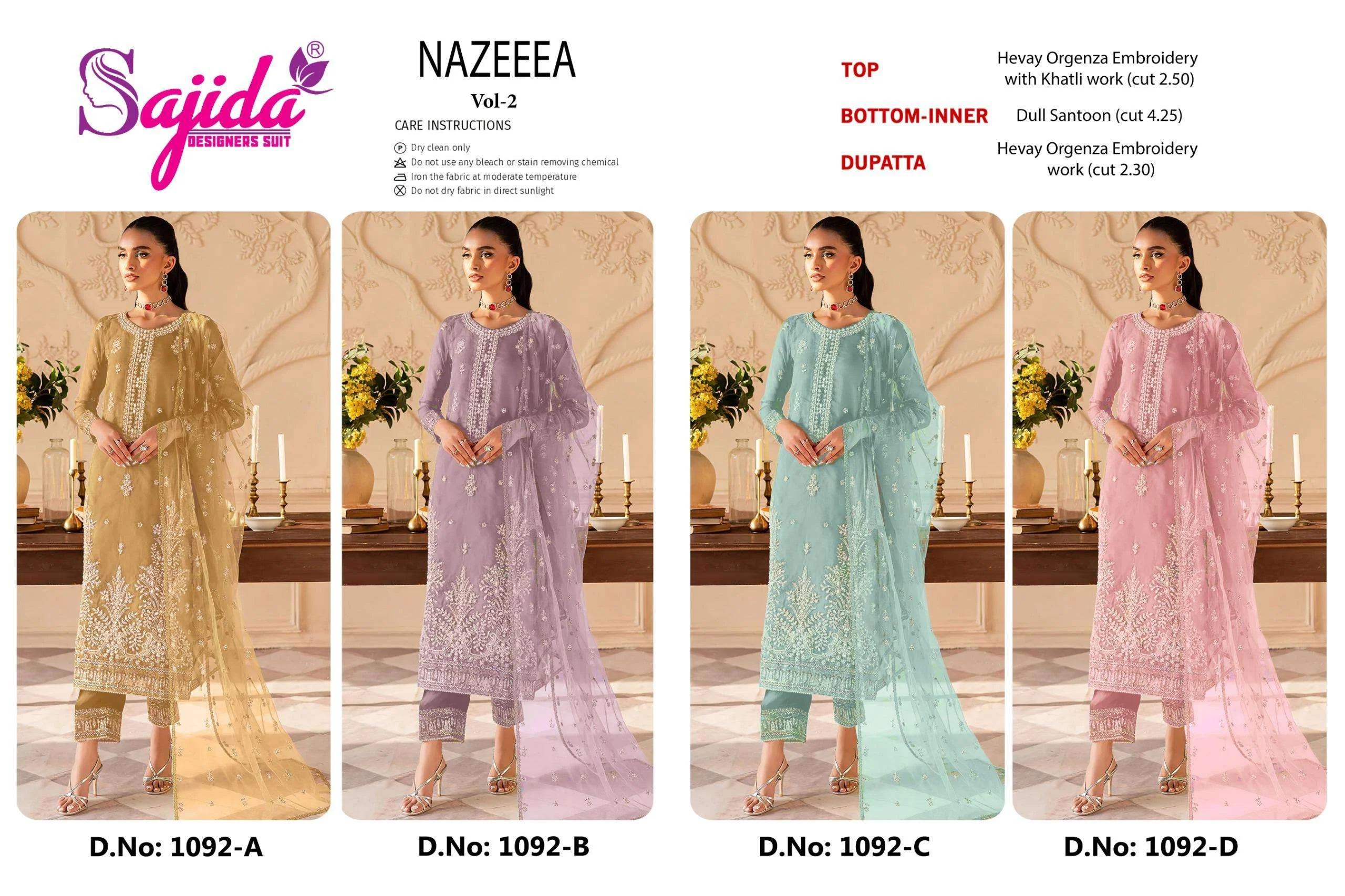 Sajida Designer Nazeeeza Vol