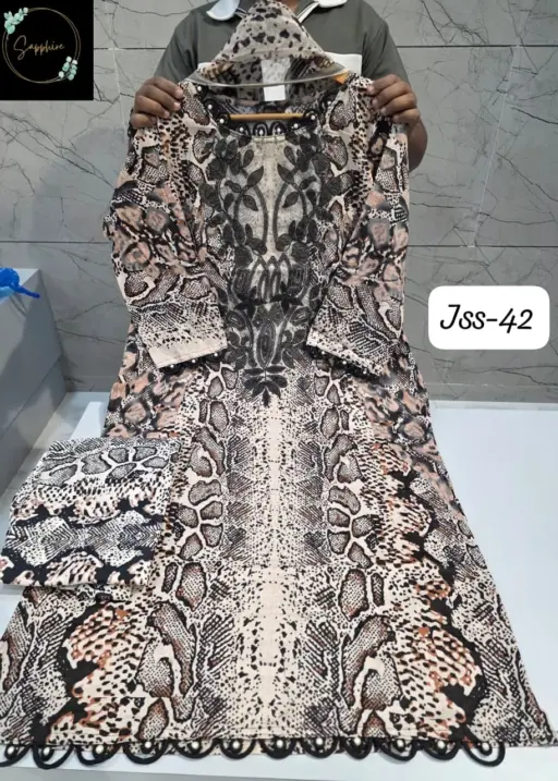 Sapphire Jazmin SS VOL-42 Pure Cotton Wholesale Readymade Pakistani Suit Collection