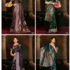 Saroj Butterffly Satin Saroski Vol 1 Satin Silk Saree Collection