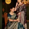 Saroj Butterffly Satin Saroski Vol 2 Satin Silk Saree Collection