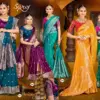 Saroj Gunjan Silk Saroski Vol 4 Silk Wedding Wear Saree Collection