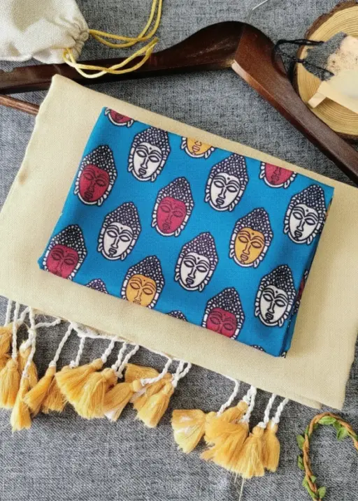 Sccf Boom J Khadi Cotton Printed Fancy Saree Collection