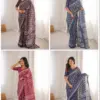 Scdf Bagru B Cotton Printed Saree Collection