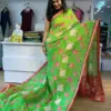 Scmg Mangala Linen Printed Manglagiri Saree Collection