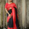 Scmg Shweta Linen Woven Ikkat Saree Collection