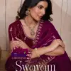 Sethnic Swayam Metallic Velvet Sequence Zari Work Saree Collection