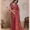 Sethnic Swayam Metallic Velvet Sequence Zari Work Saree Collection