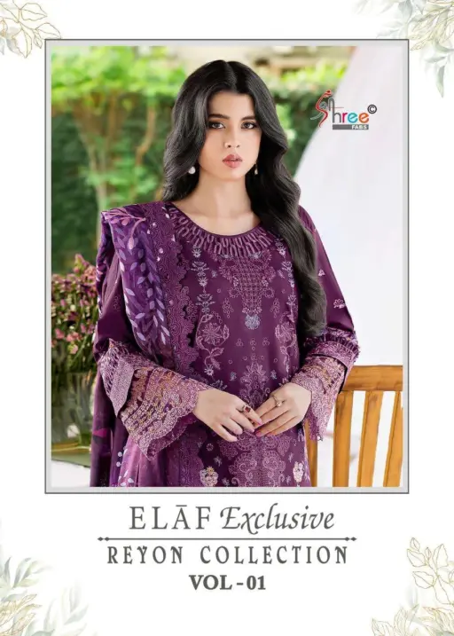 Shree Fab Elaf Exclusive Rayon Collection Vol 1
