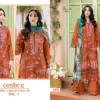 Shree Fab Ombre Lawn Collection 25 Vol 7