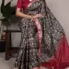 Taraa L 7055 Tussar Silk Printed Fancy Saree Collection
