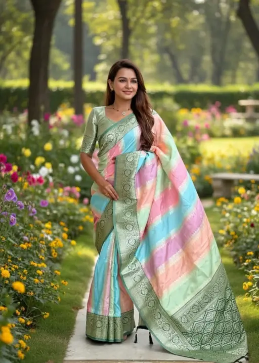 Vt 6080 T Soft Silk Zari Weaving Beautiful Premium Saree Collection
