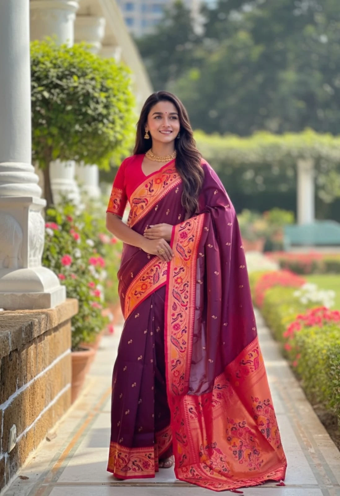 Vt 6082 T Soft Pethani Silk Zari Weaved Premium Saree Collection