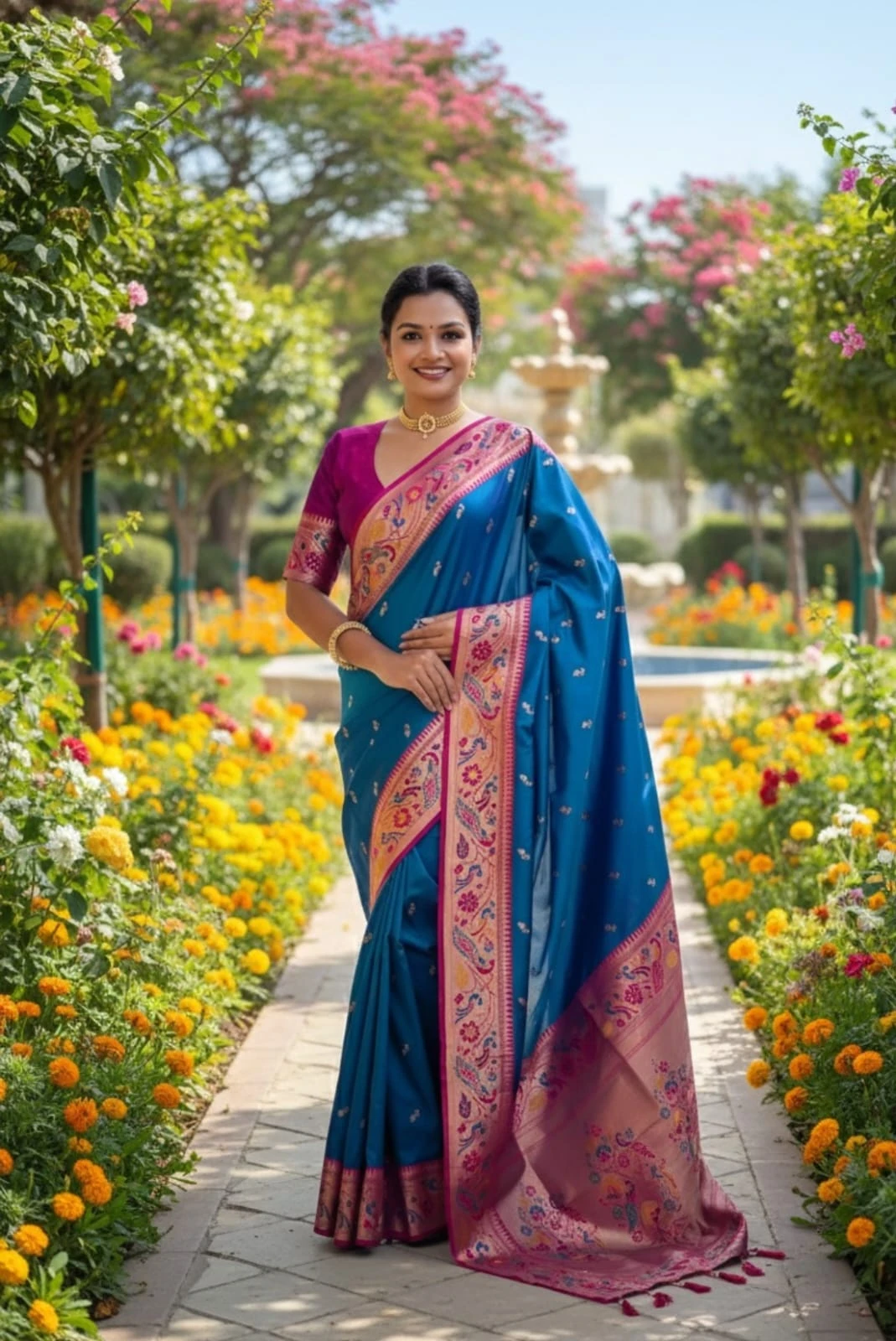 Vt 6082 T Soft Pethani Silk Zari Weaved Premium Saree Collection