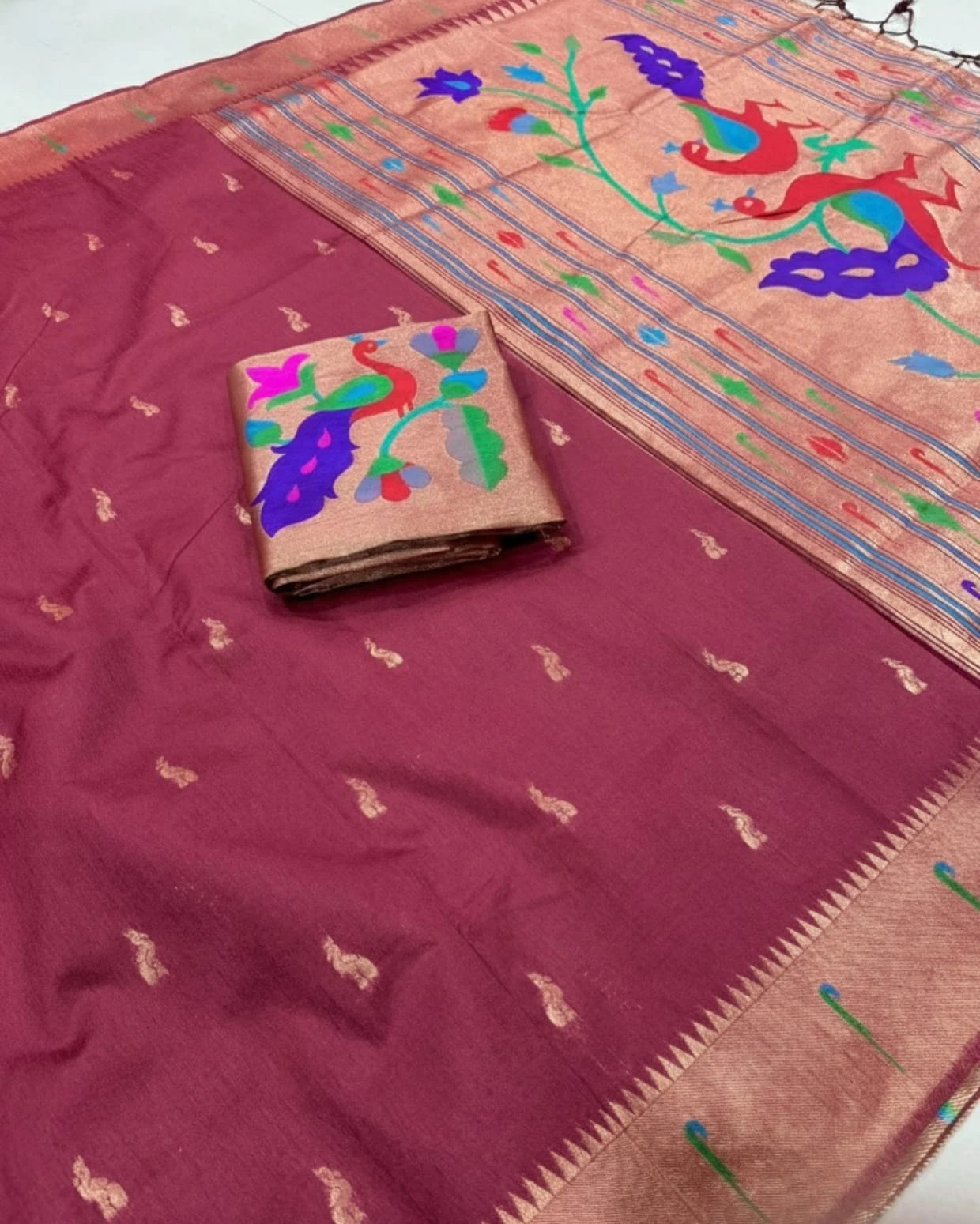 Vt 6085 T Khadi Raw Silk Zari Weaving Saree Collection