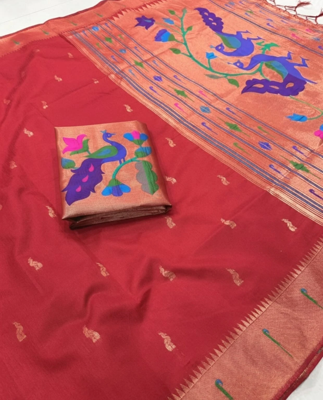 Vt 6085 T Khadi Raw Silk Zari Weaving Saree Collection