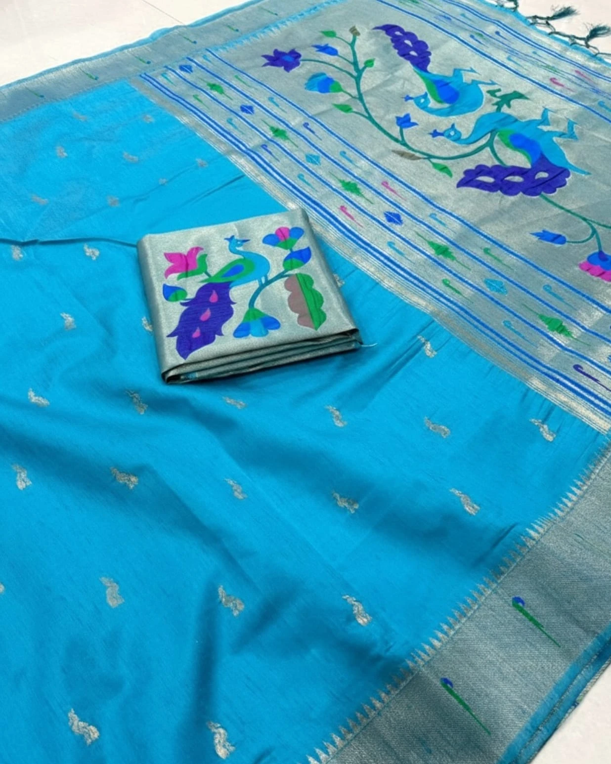 Vt 6085 T Khadi Raw Silk Zari Weaving Saree Collection