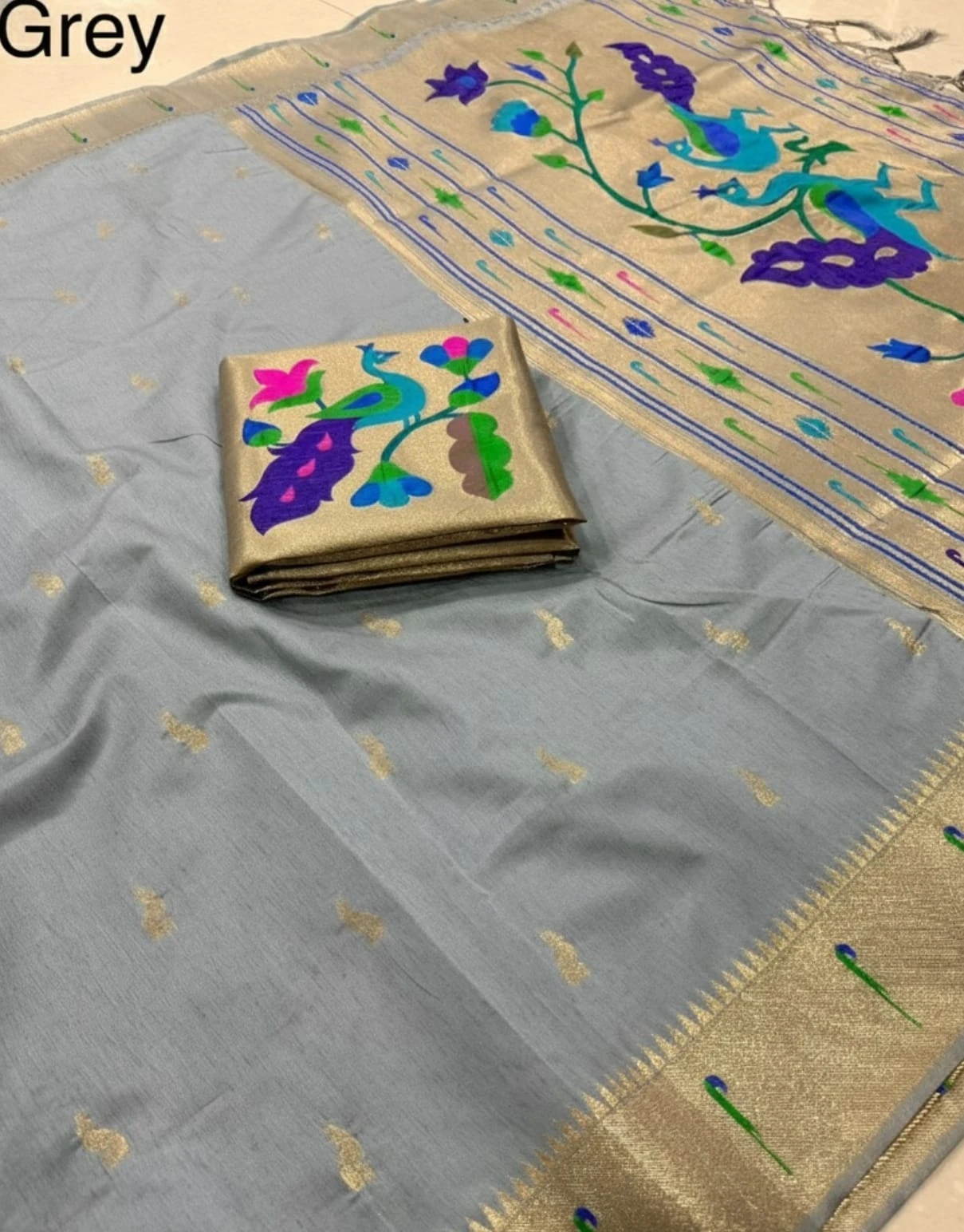 Vt 6085 T Khadi Raw Silk Zari Weaving Saree Collection