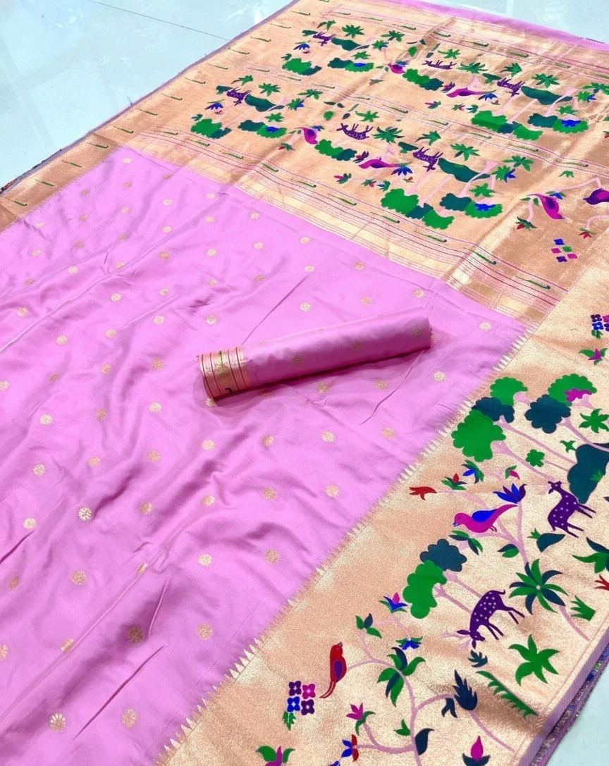 Vt 6087 T Pure Soft Kanchivram Paithani Silk Saree Collection