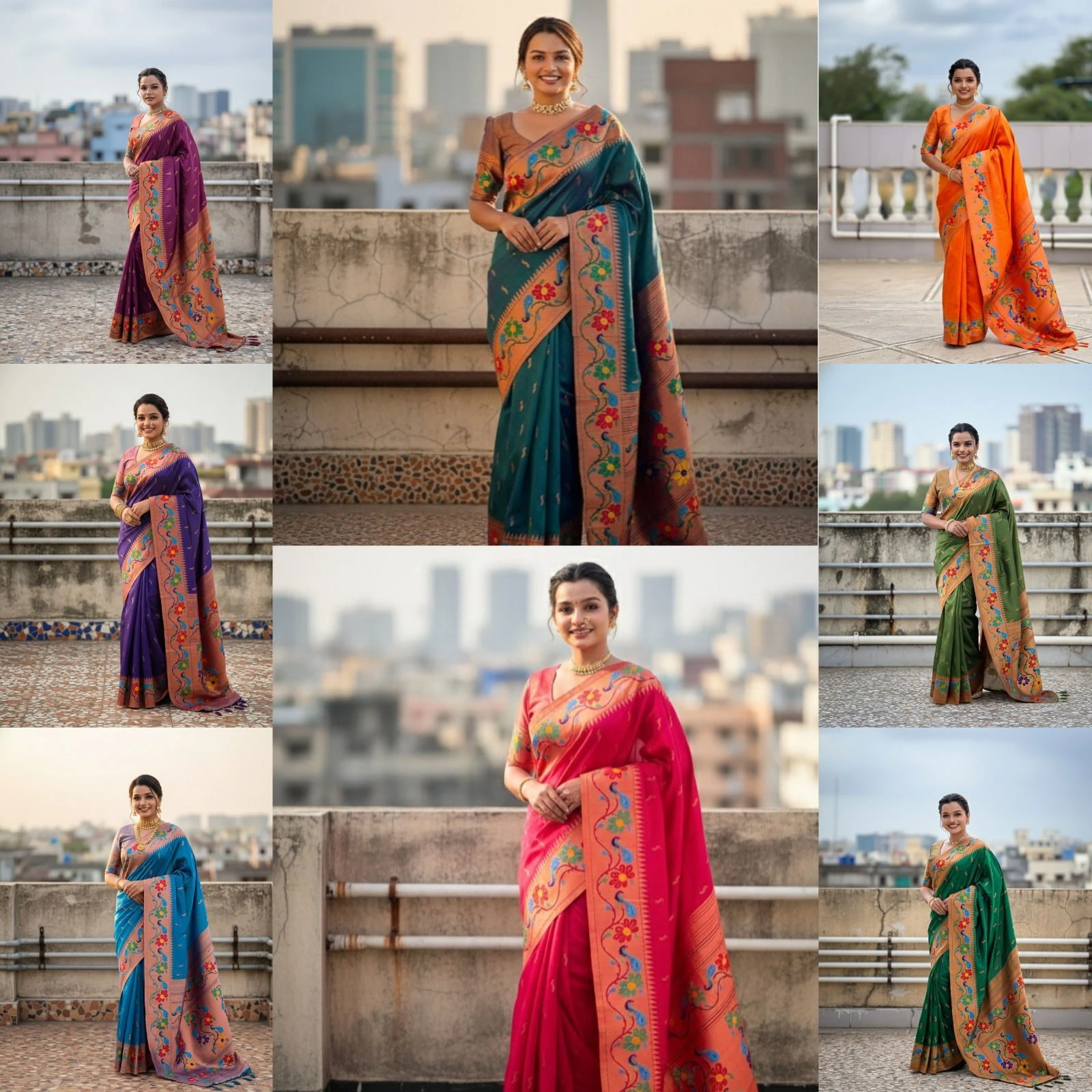 Vt 6088 T Soft Paithani Silk Traditional Wear Saree