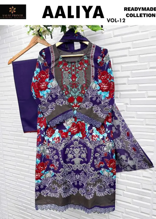 Aaliz Print Aaliya Vol 12 Ready Made Collection