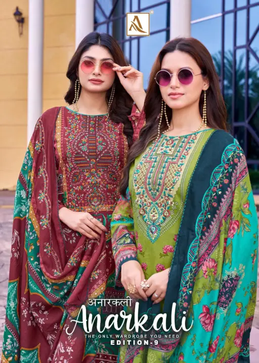 Alok Suits Anarkali Vol 9