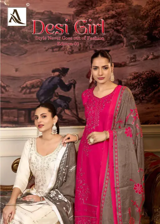 Alok Suits Desi Girl