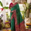 Ast Kanchana Silk Pochampally Soft Silk Festival Saree Collection