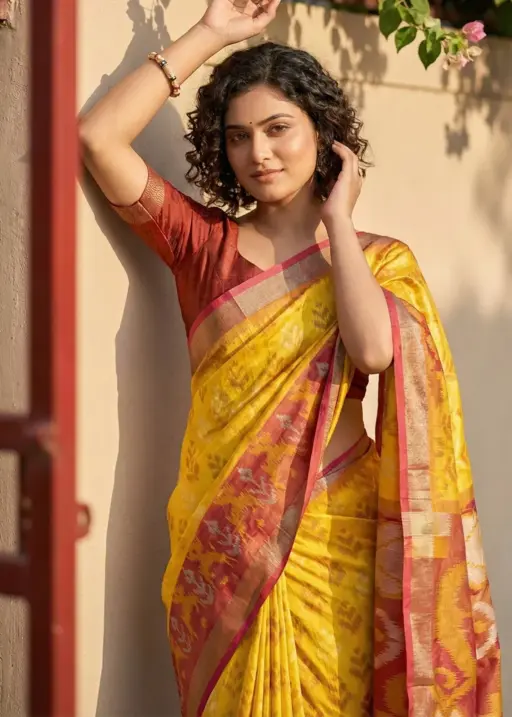 Ast Navya Silk Vol 1 Soft Silk Pochampally Festival Wear Saree Collection