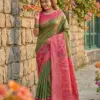 Ast Navya Silk Vol 2 Soft Silk Pochampally Festive Wear Saree Collection
