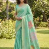 Ast Pankhudi Soft Linen Cotton Festival Saree Collection